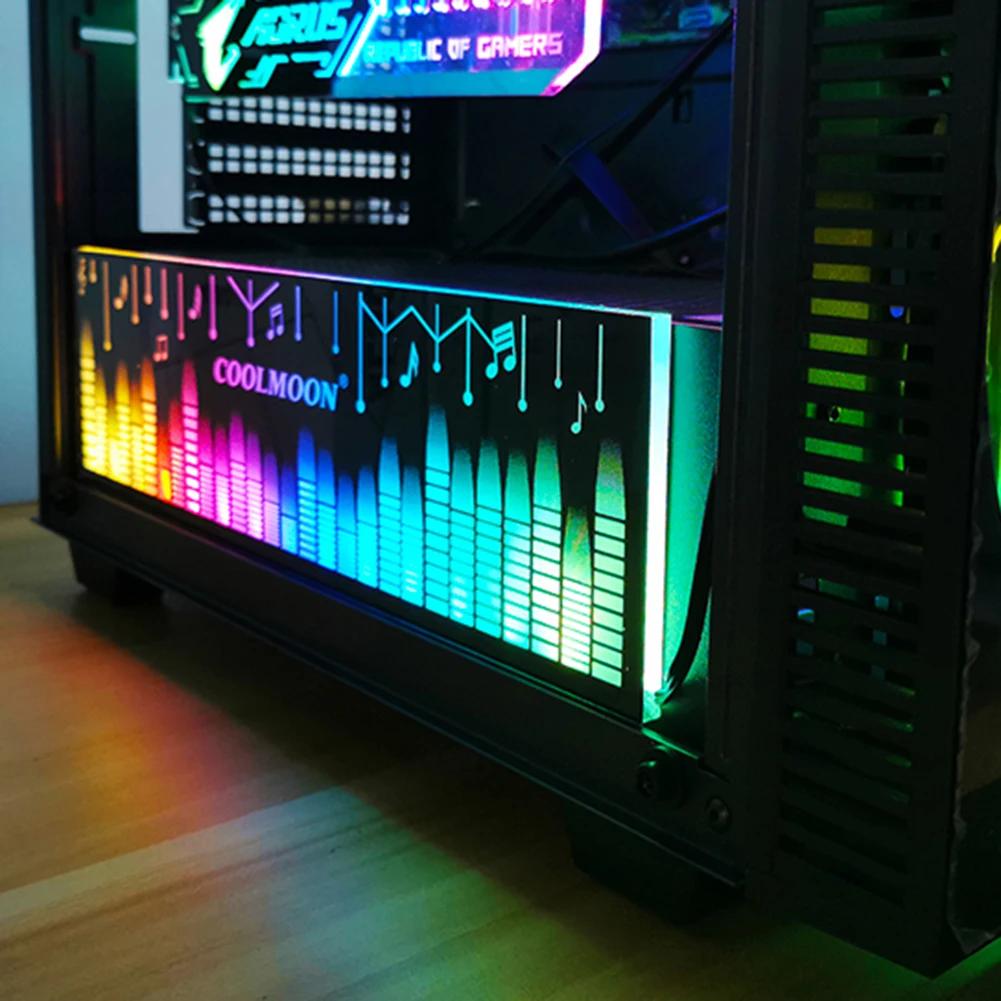 COOLMOON RGB Ʈ    PC ũž  CPU 귡Ŷ   LED  ߱  г